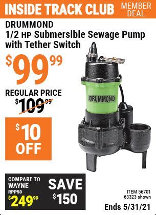 are drummond sewer pumps made in china
